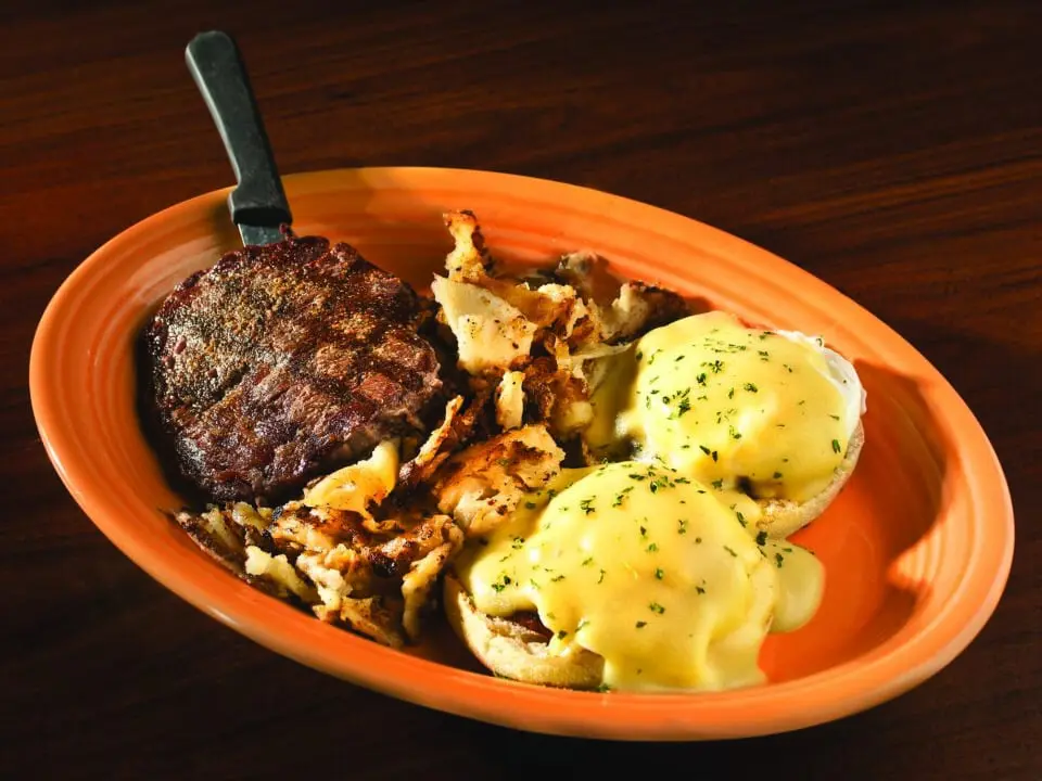 steak and eggs