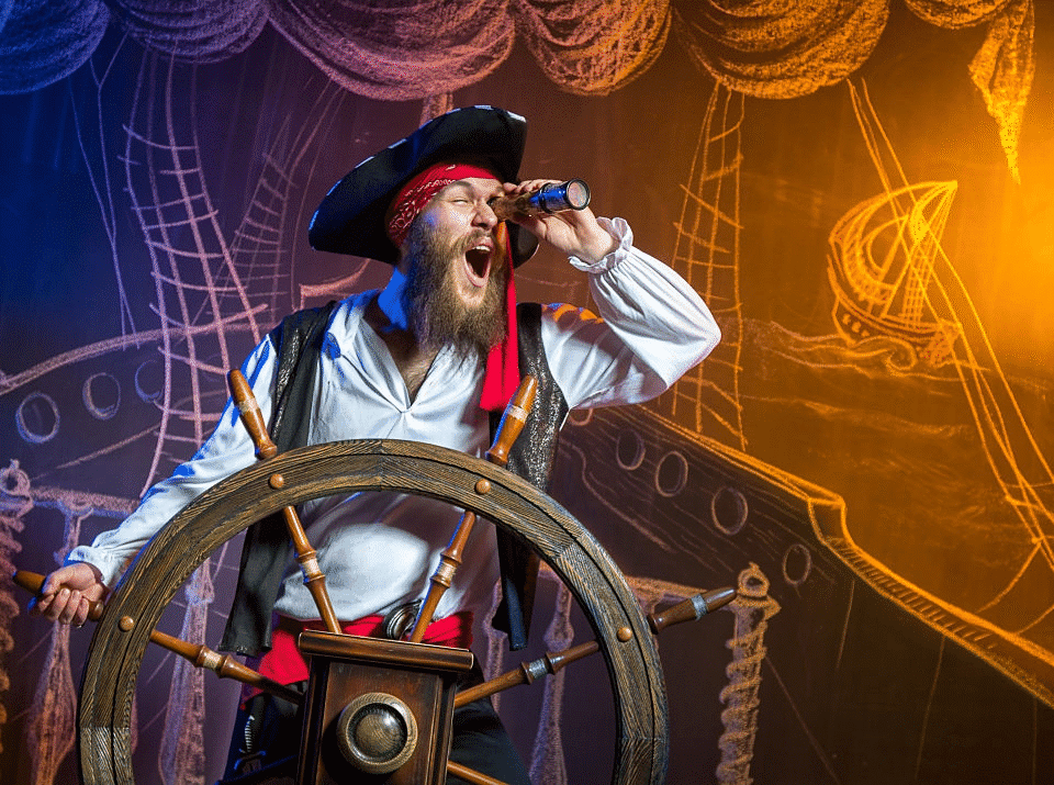 pirate-island ship captain
