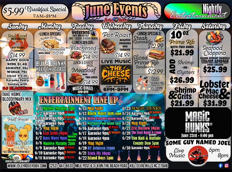 June calendar